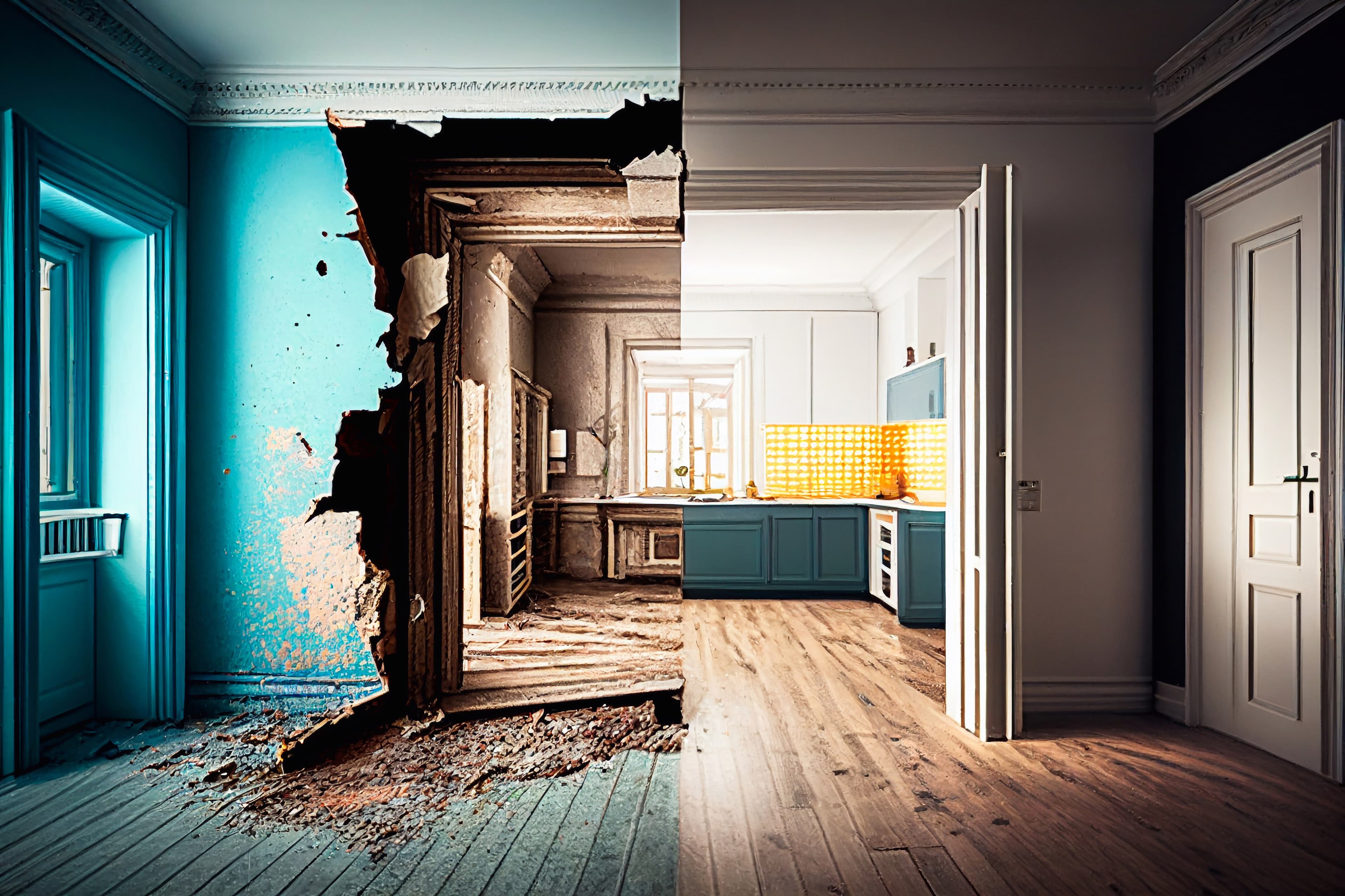 Réalisation 1 (avant / après)